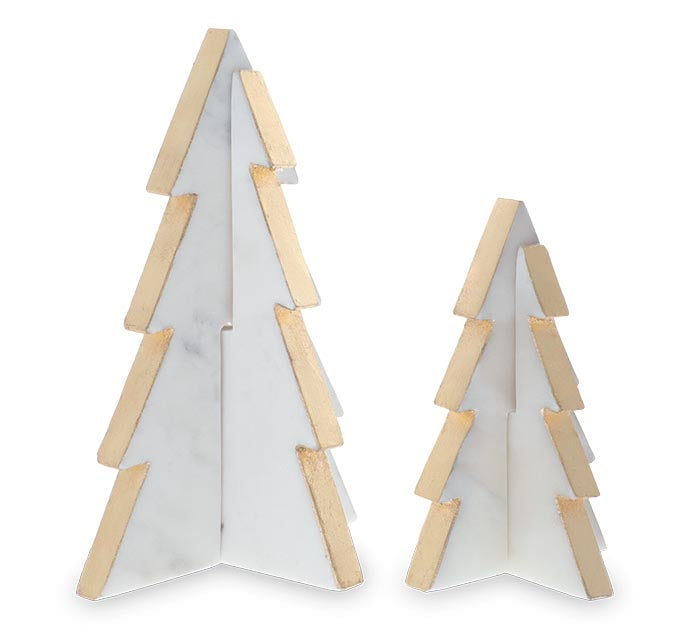 Interlocking Marble Tree Set