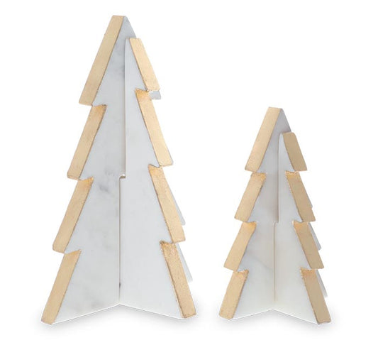 Interlocking Marble Tree Set