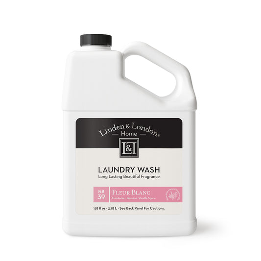 L&L Fleur Blanc 128oz Laundry Wash