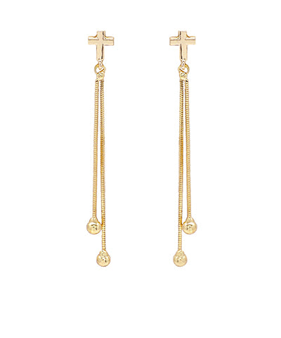 Cross with Dangle Earrings