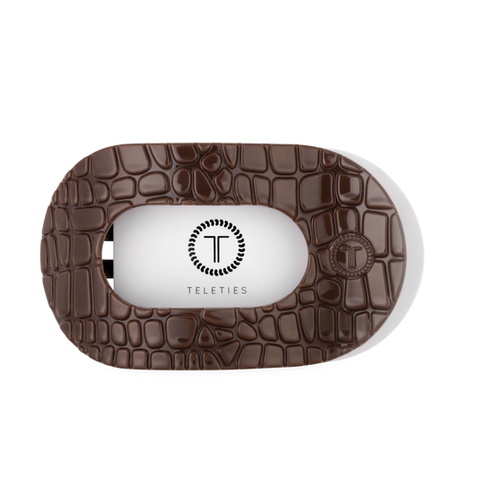 Teleties Large Round Flat Clip