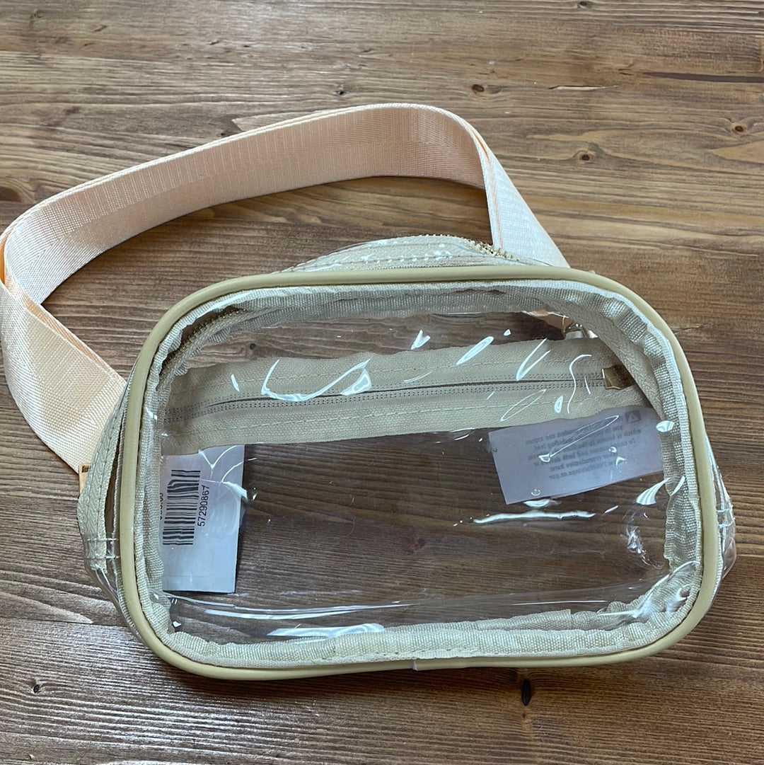 Clear the Way Belt Bag - Gold