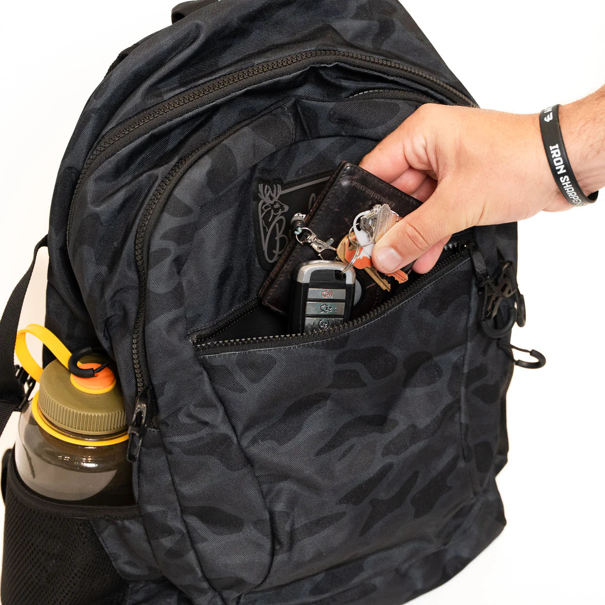 Burlebo Backpack - Black Camo