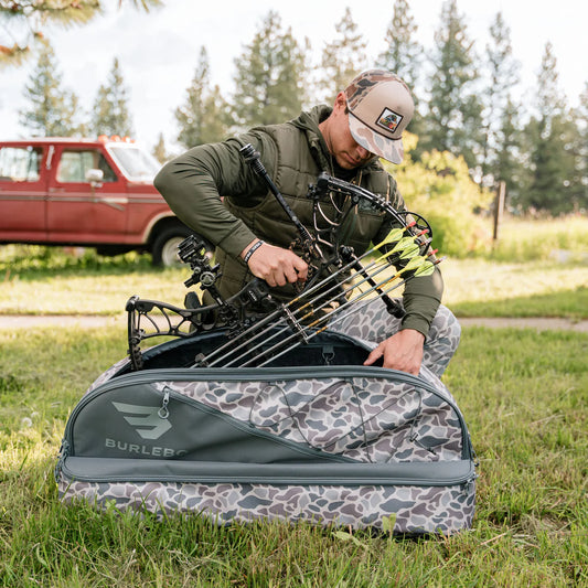 Burlebo Bow Case - Classic Deer Camo