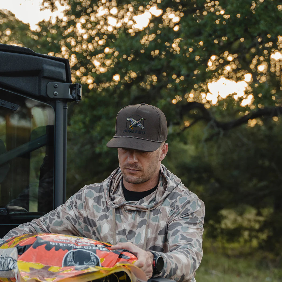 Burlebo Fly By Brown Cap