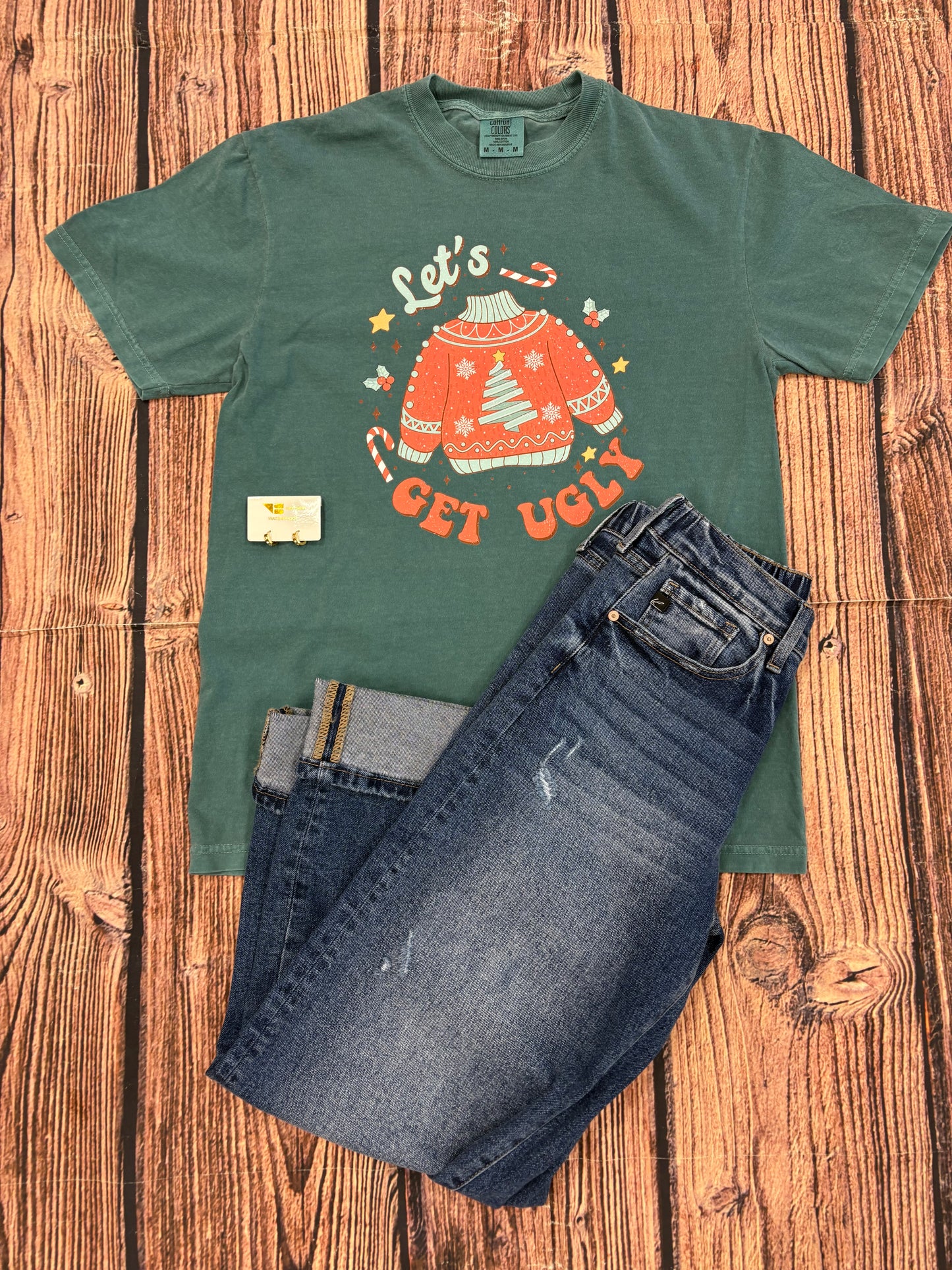 Peyton River Christmas Tee - Ugly Christmas Sweater