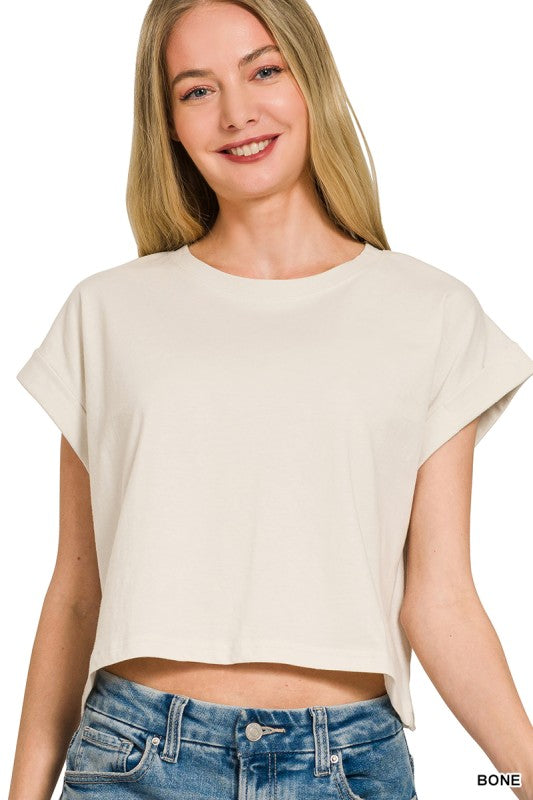 Relax and Repeat Tee - Bone