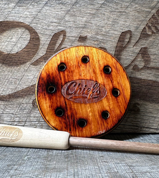Chief's Custom Calls Small Hedge & Aluminum Turkey Call