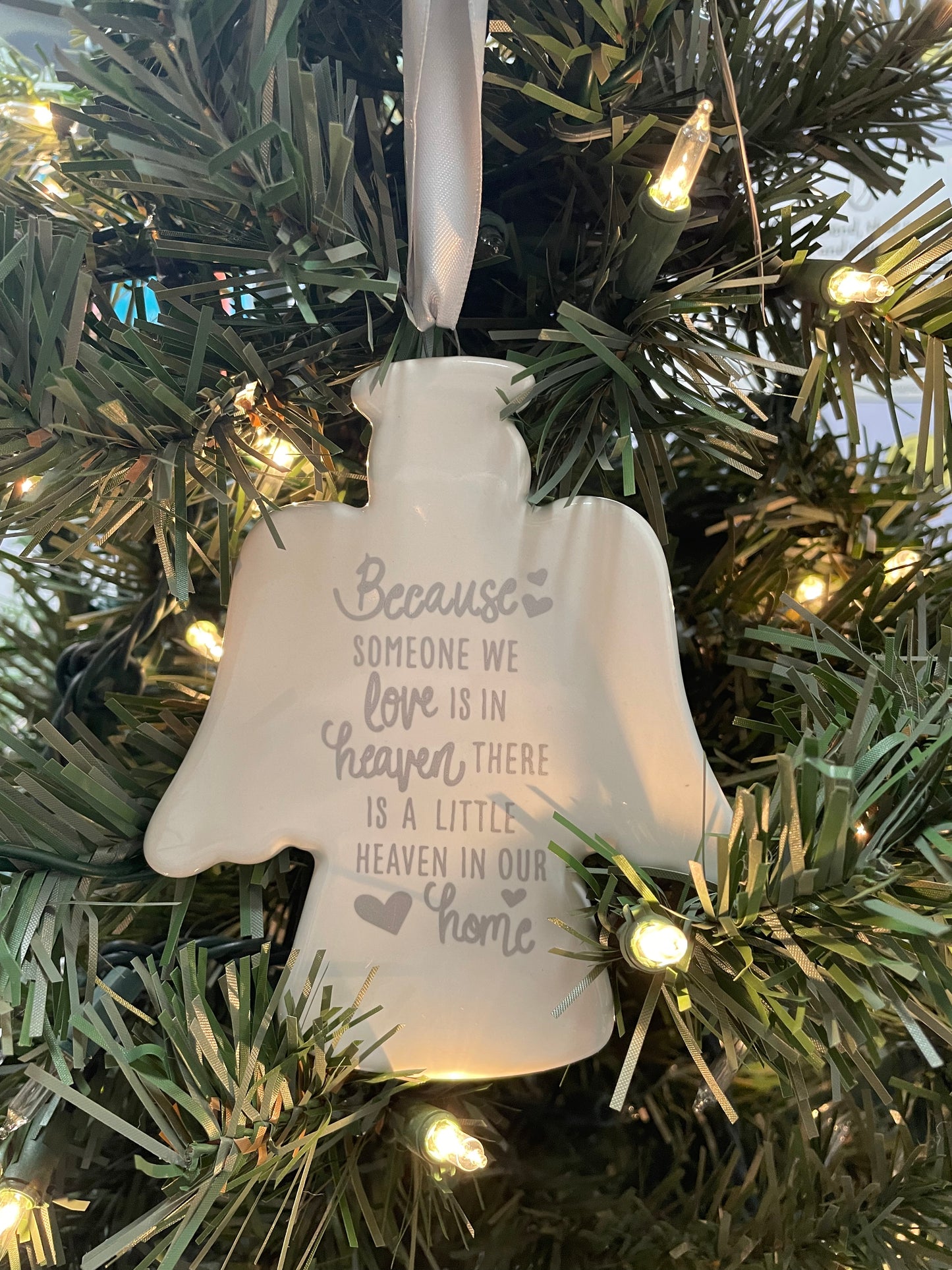 Heaven in our Home Angel Ceramic Ornament