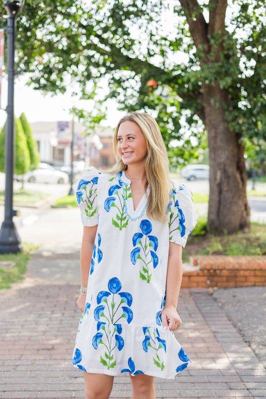 Thinking of You Dress - White