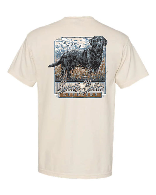 Speckle Bellies Black Lab Tee