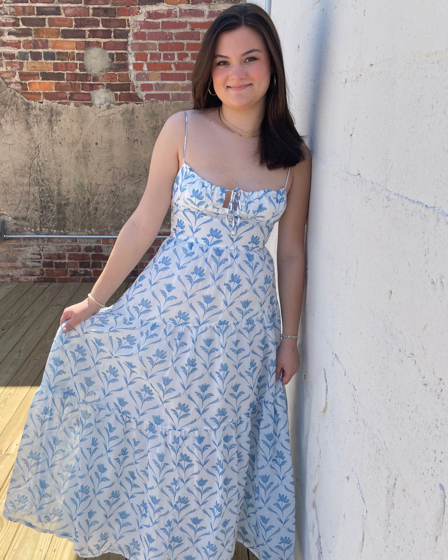 Golden Hour Dress - Blue