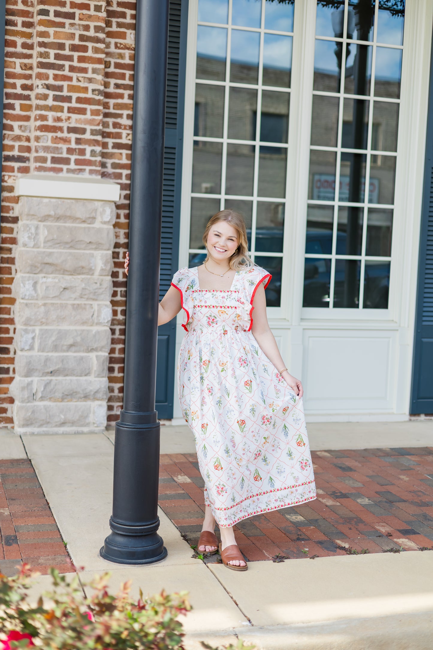 Childhood Home Dress - Red
