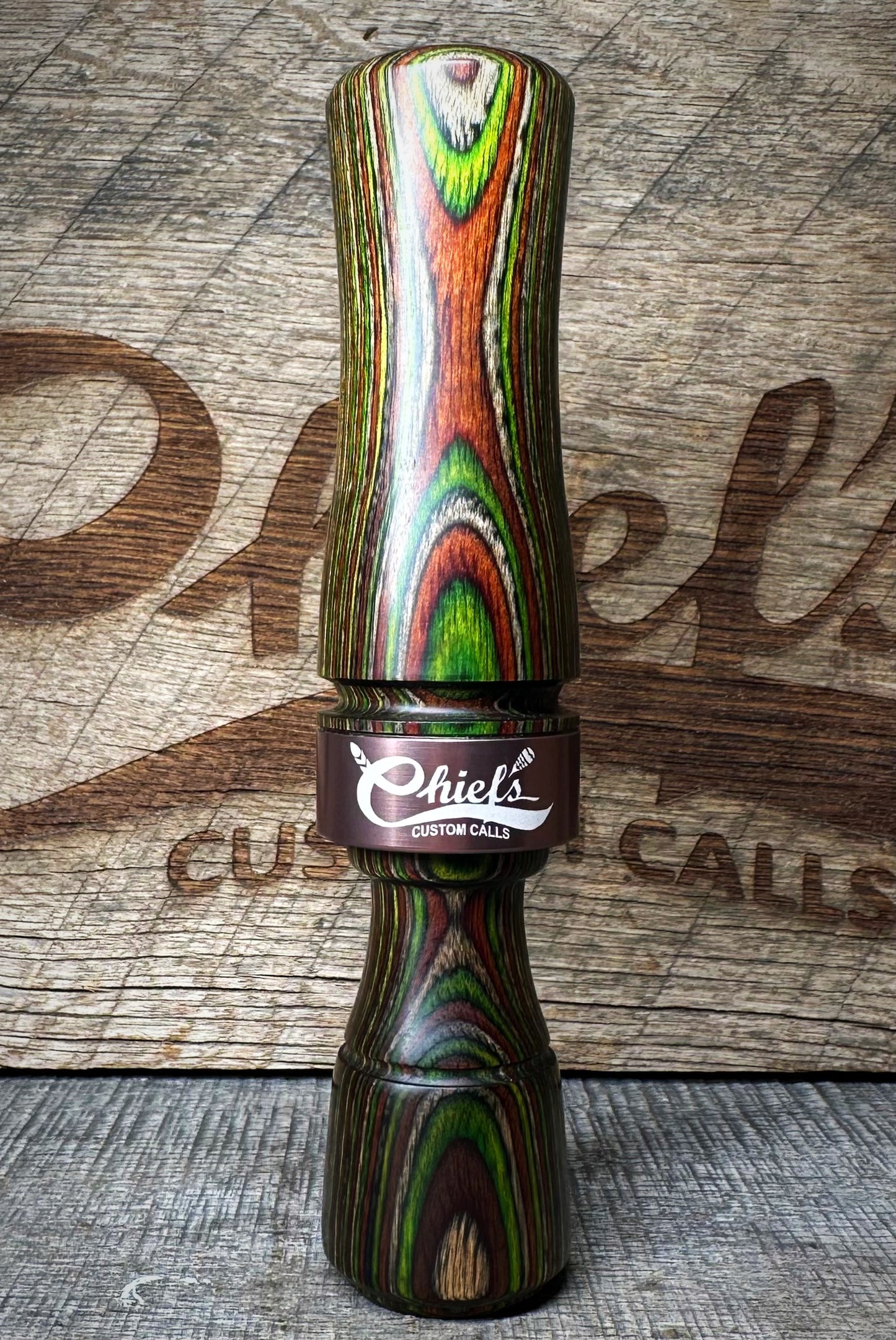 Chief’s Custom Calls Boarwood Grunt Call Green