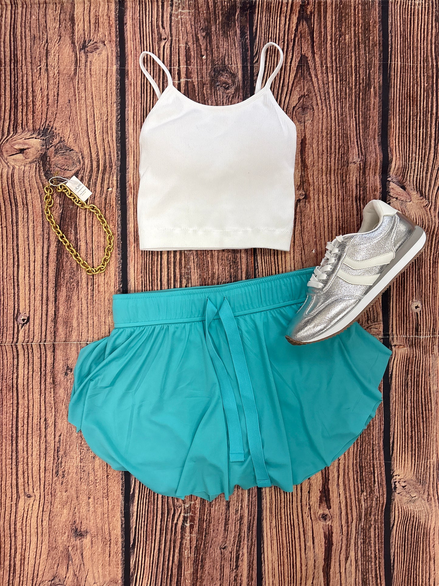 The Basics Bralette Top - White