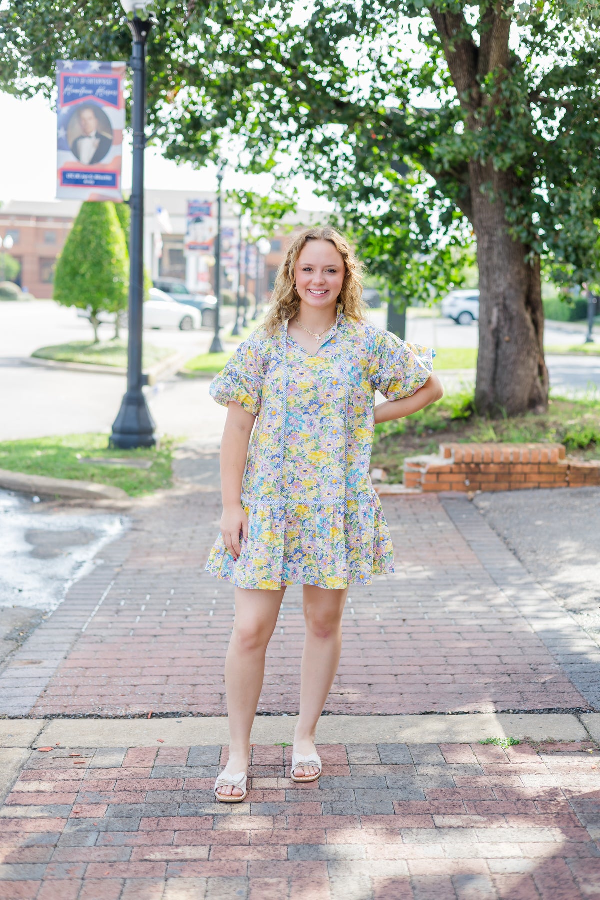 Miss Me More Dress - Lemon
