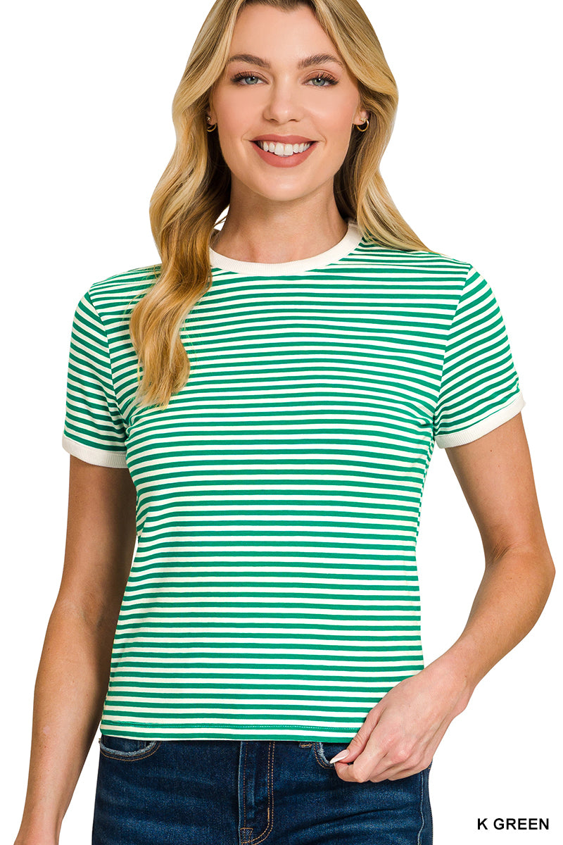 Let's Go Shopping Top - Kelly Green