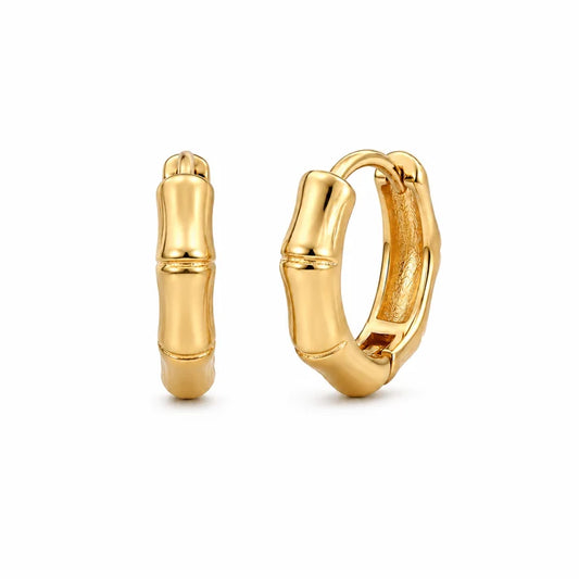 Ellie Vail Bex Bamboo Mini Hoop Earring