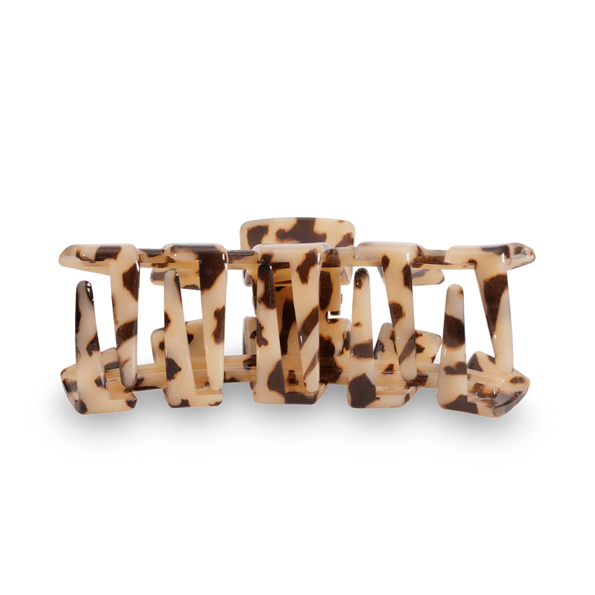 Teleties Large Blonde Tortoise Claw Clip