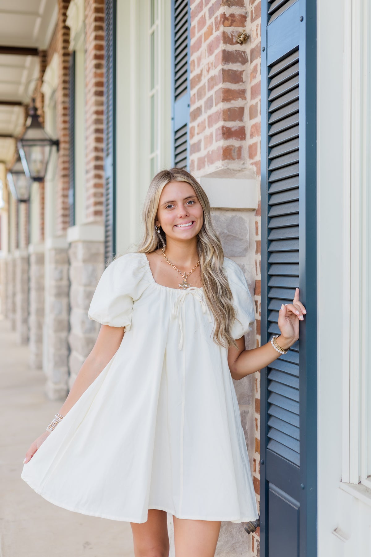 Lunch Date Dress - Ivory