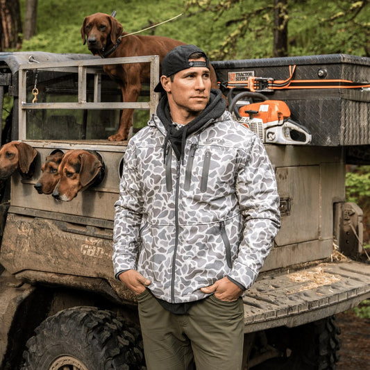 Burlebo Challenger Jacket - Classic Deer Camo