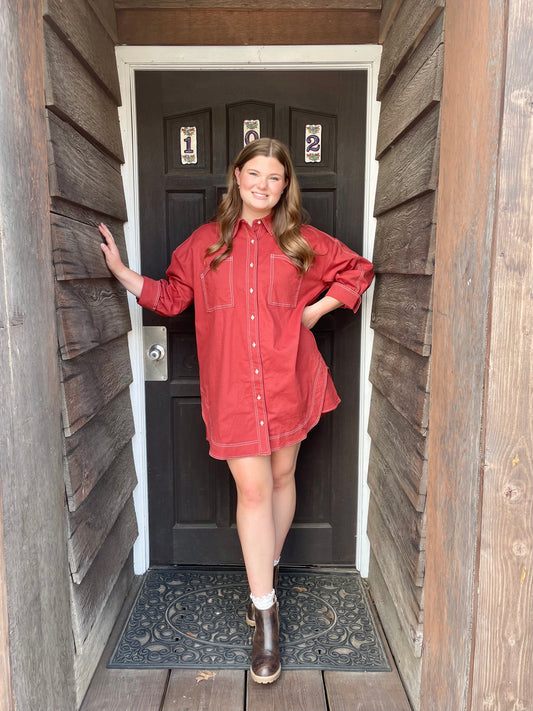 Falling for You Mini Dress