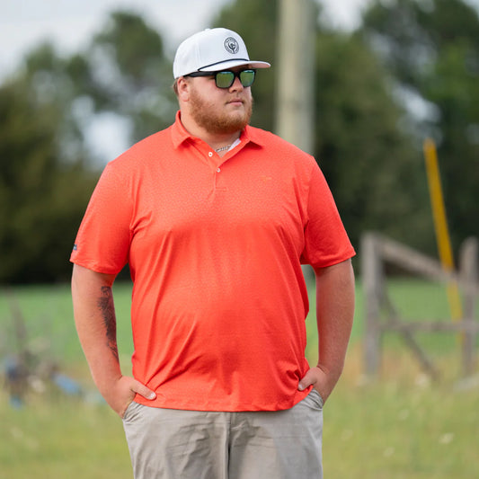 Old South Solo Cup Microprint Performance Polo