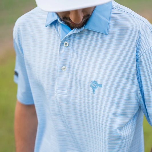 Old South Blue Skies Performance Polo