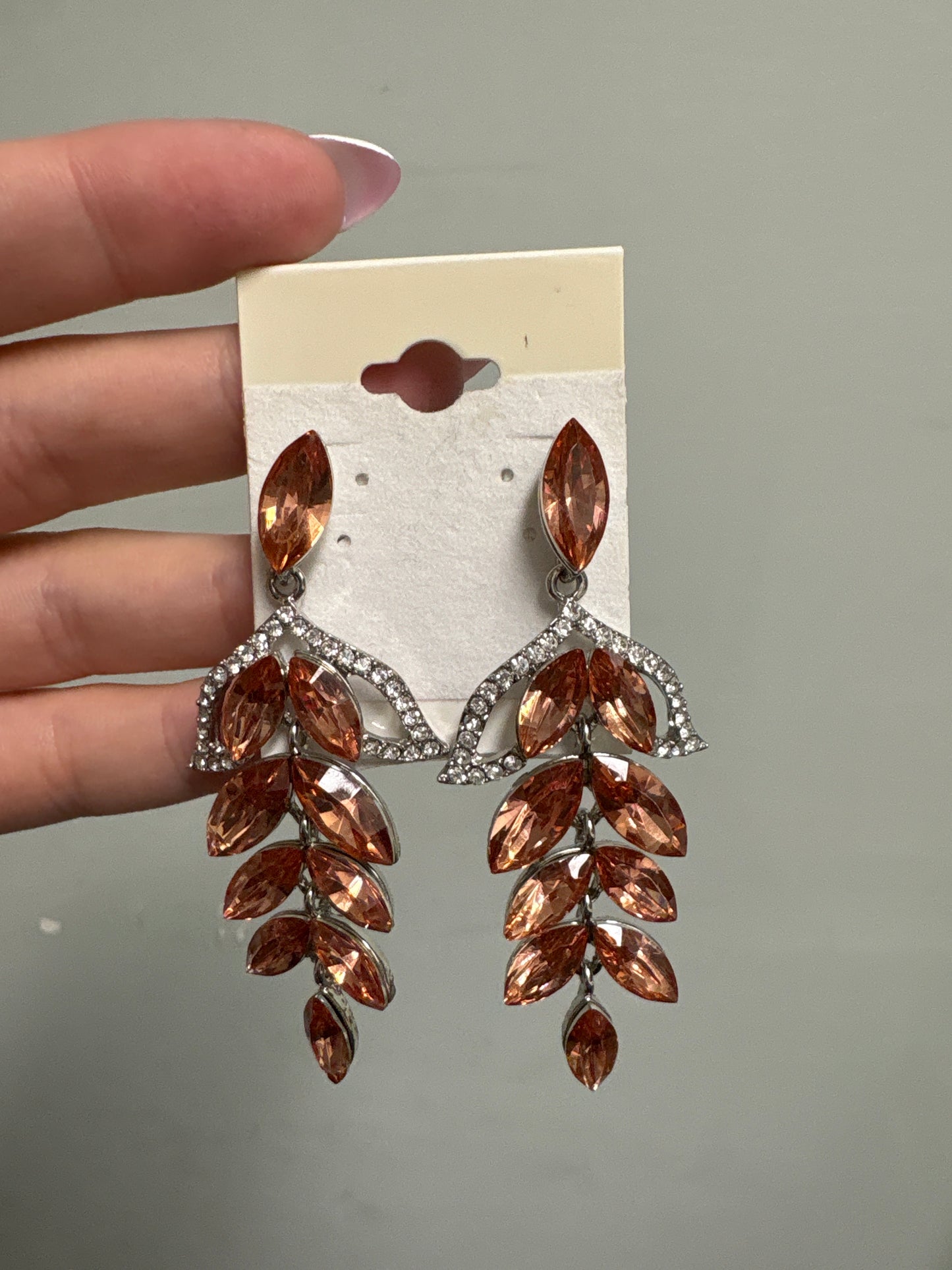 Formal Earrings Rose Gold