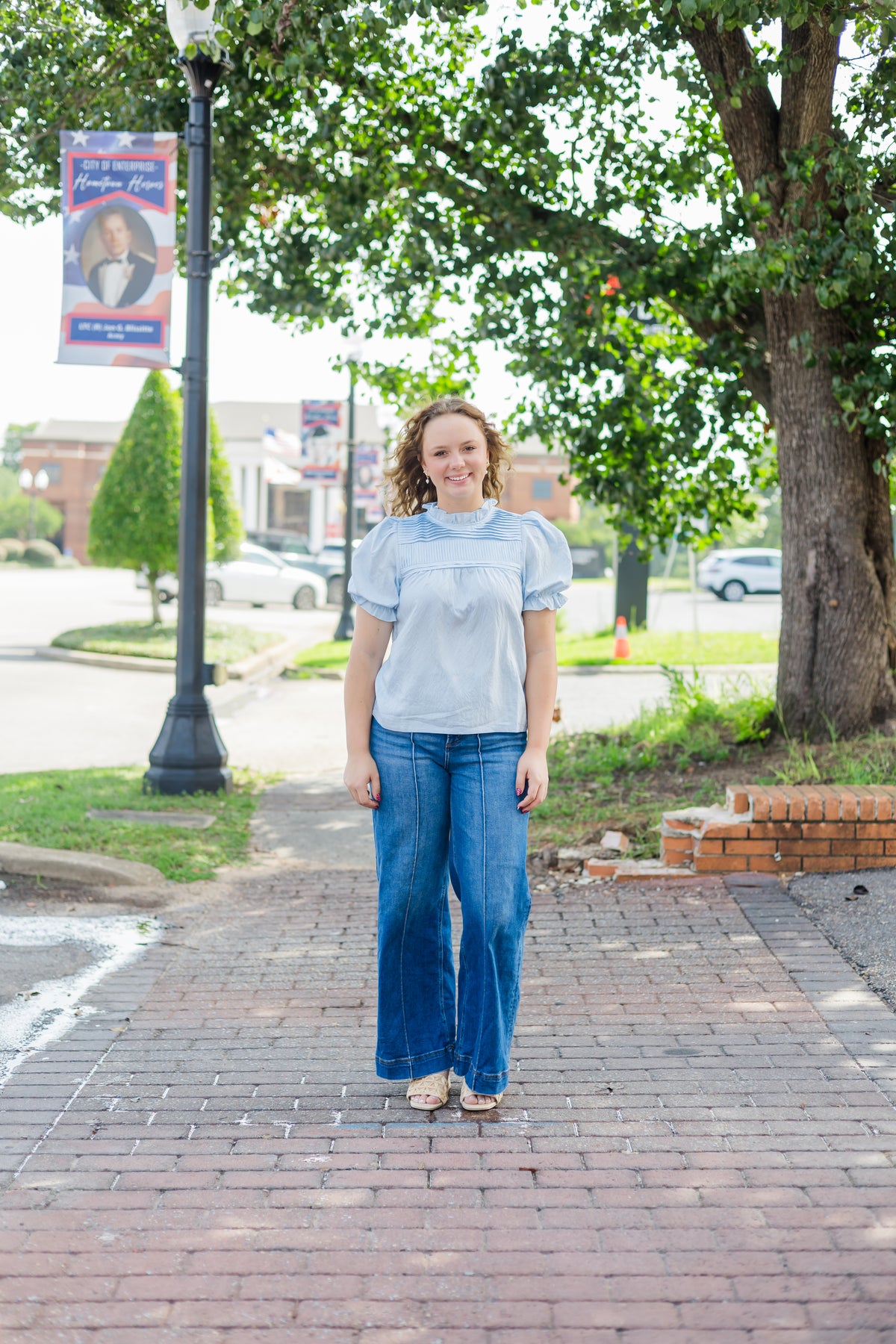 Soft Launch Top - Baby Blue