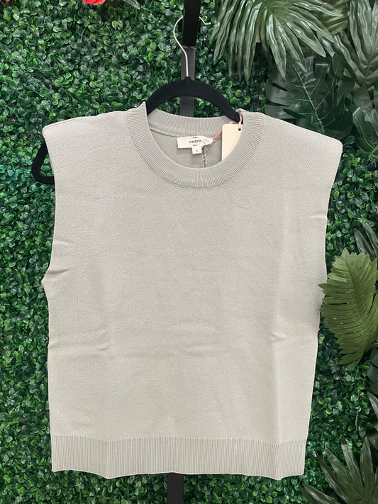 Bounce Back Top - Sage