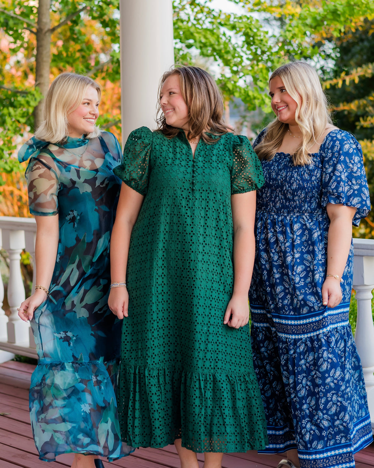 End of Summer Blues Dress