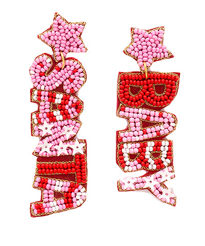 Santa Baby Beaded Earrings