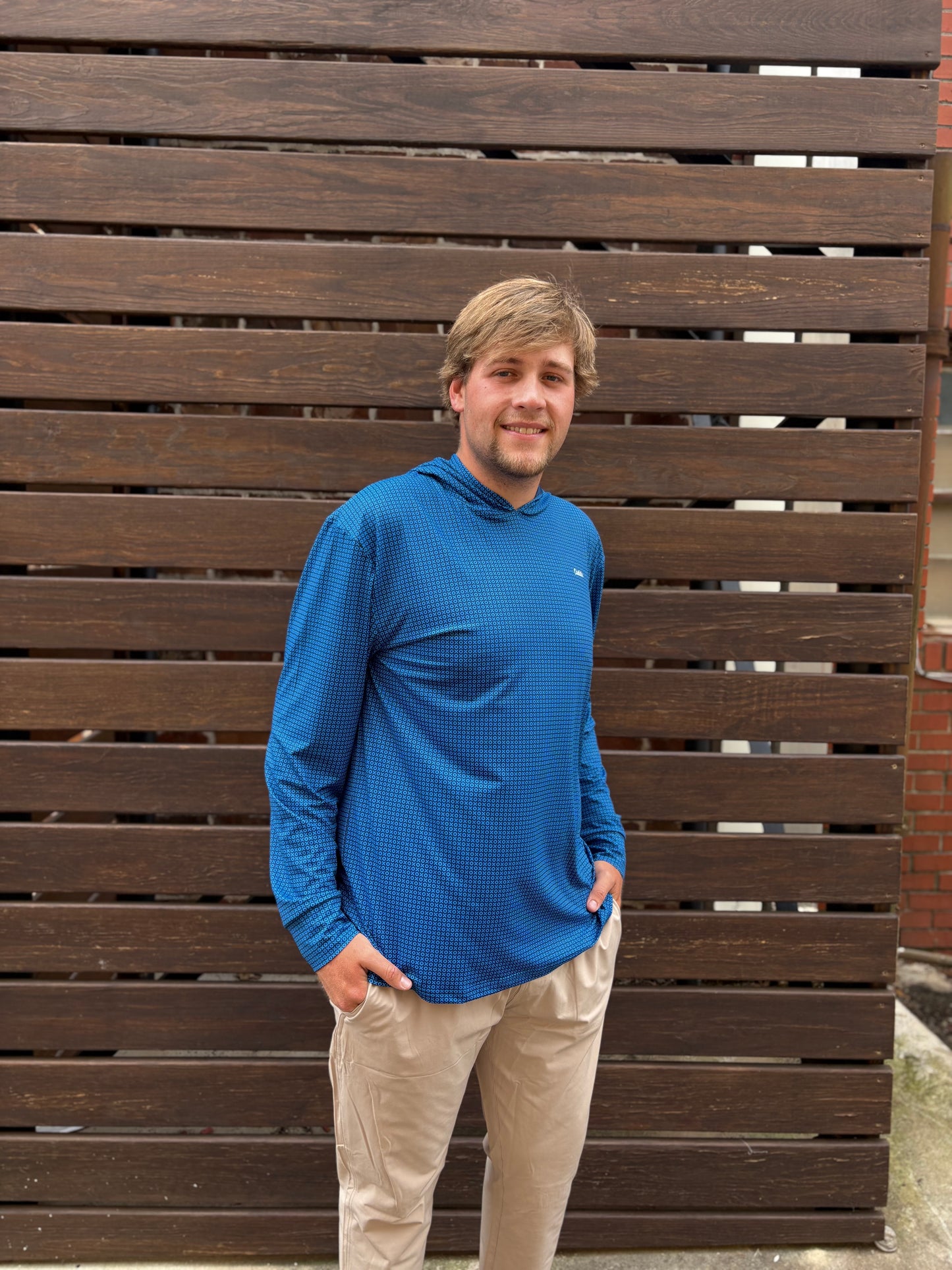Caddie Shot Caller Hoodie - Blue