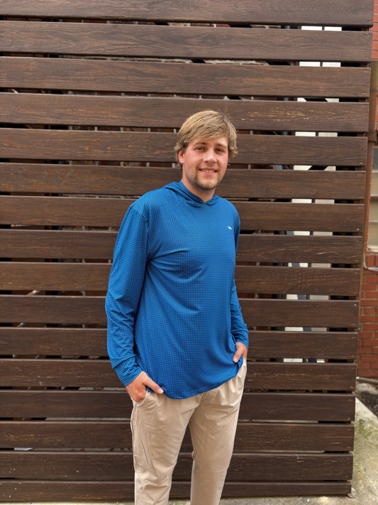 Caddie Shot Caller Hoodie - Blue