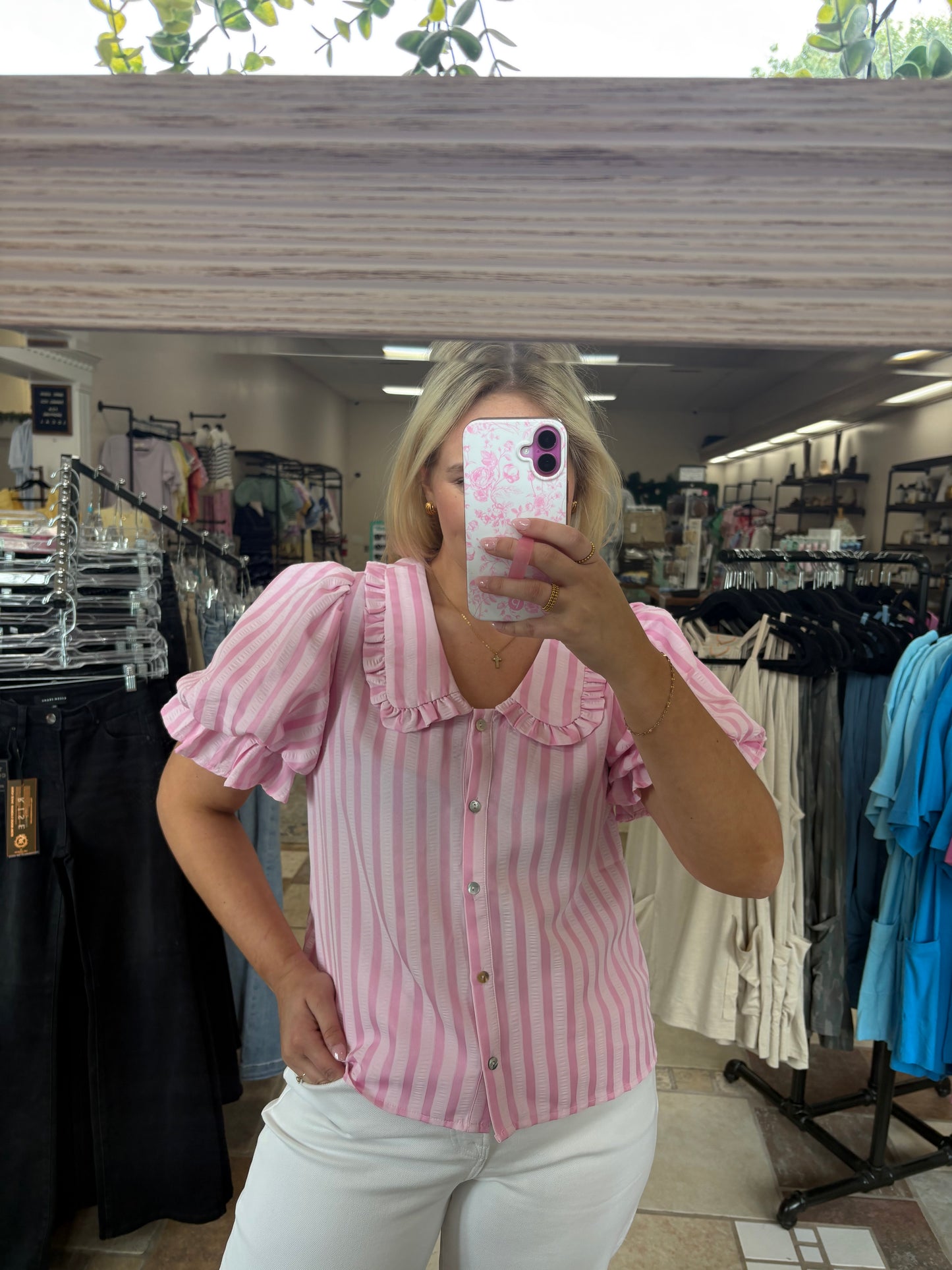Firm Foundation Top - Pink