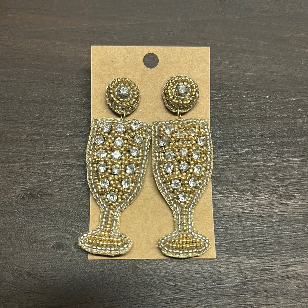 Toast to Myself Earrings