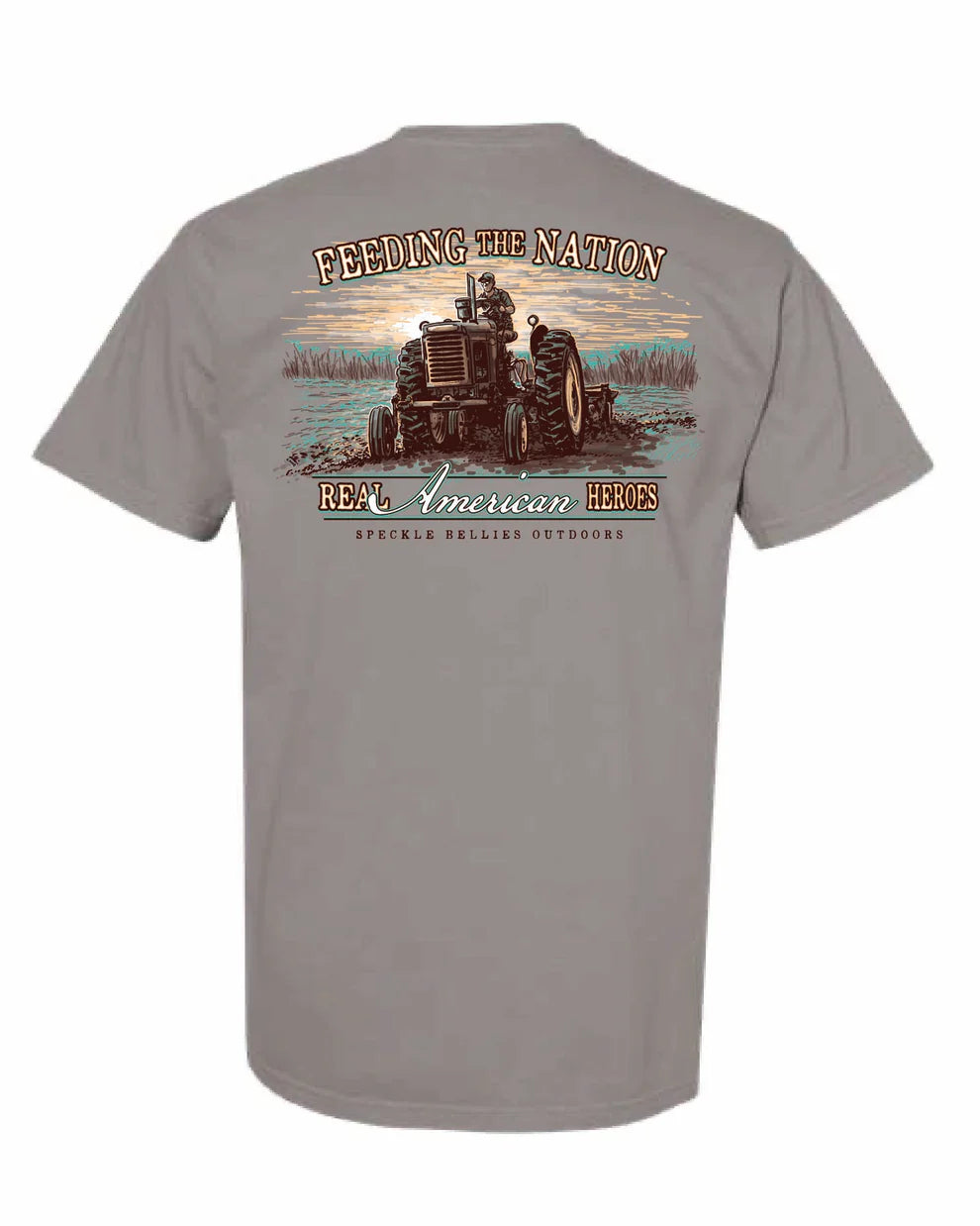 Speckle Bellies Feeding The Nation tee