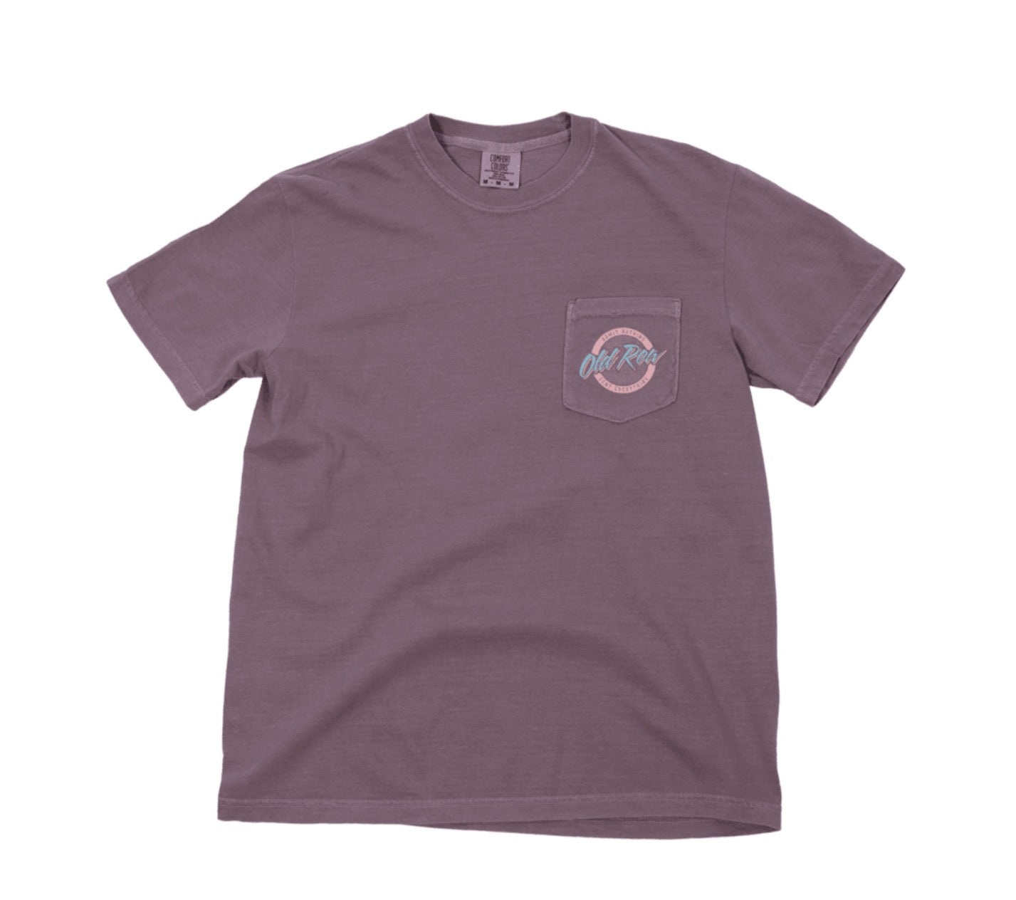 Old Row Circle Logo Tee - Wine