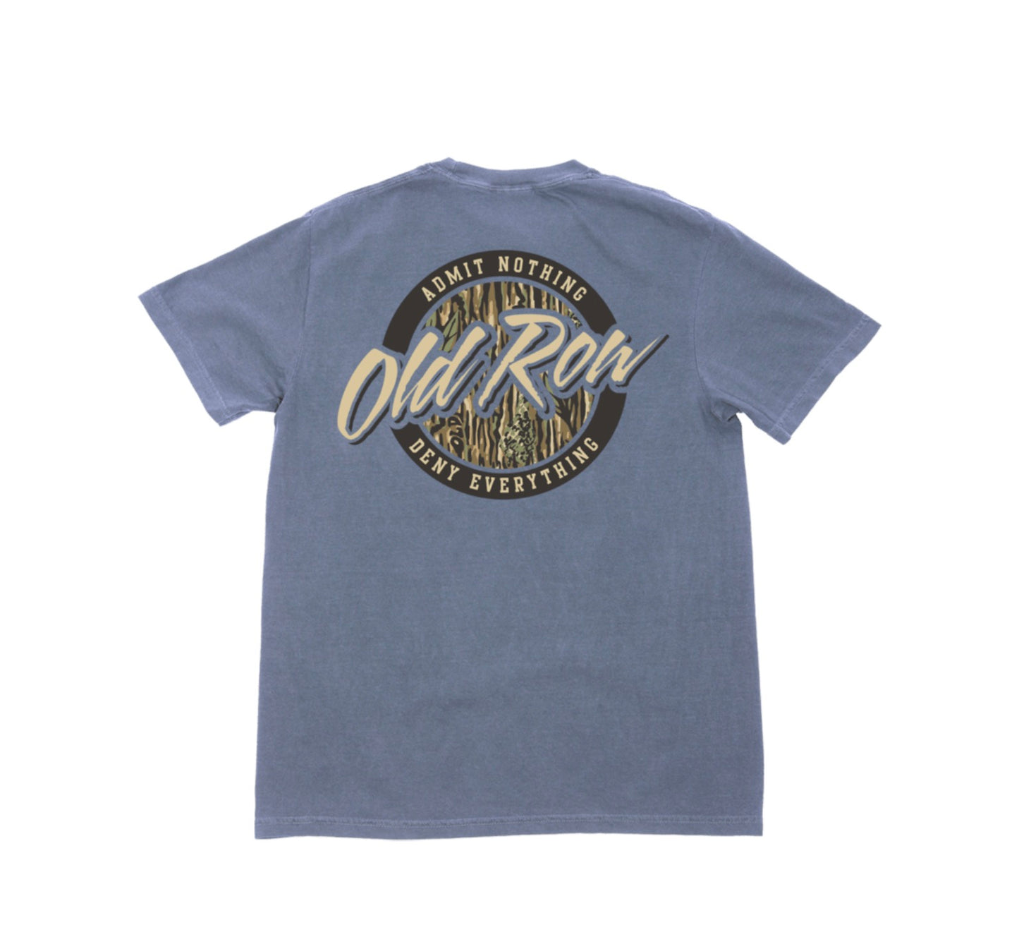 Old Row Camo Circle Logo Tee