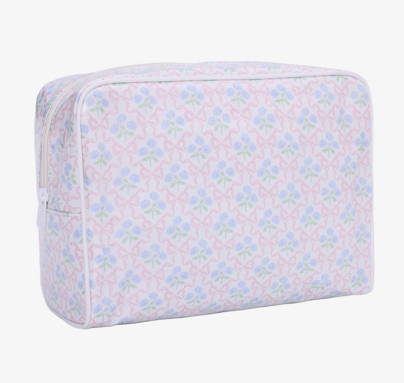 PVC Clear Coat Cosmetic Bag - Bows