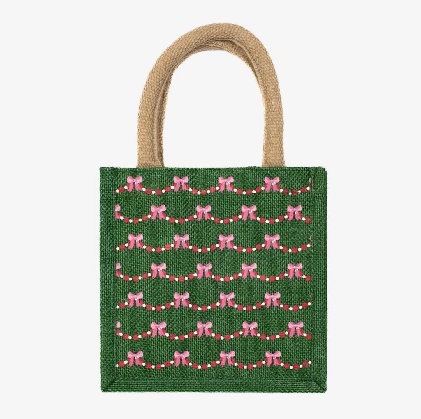 Bow Garland Petite Gift Tote