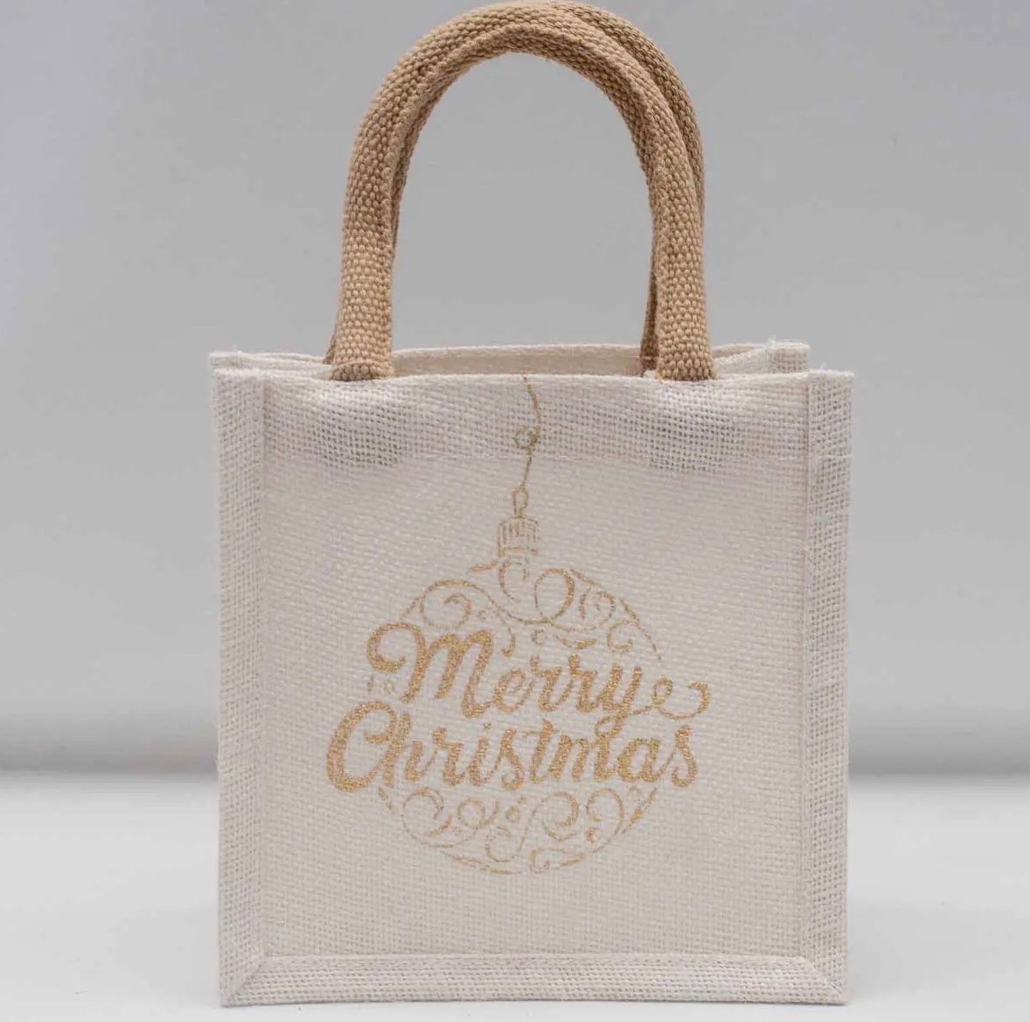 Merry Ornament Petite Gift Tote
