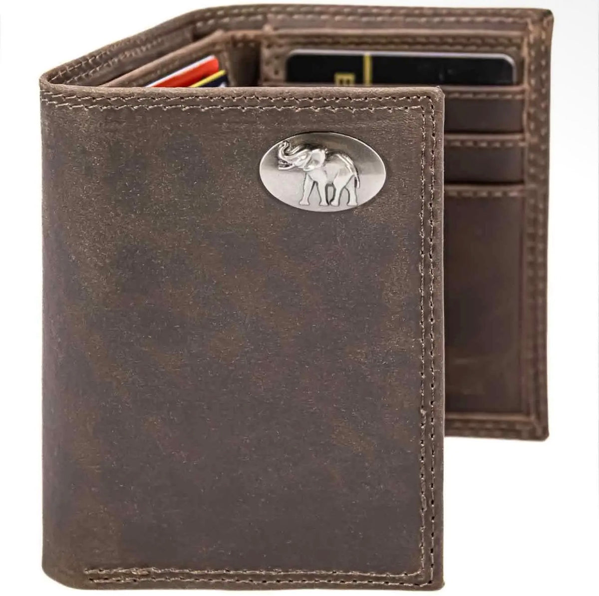 Alabama Crimson Tide Collegiate Trifold Leather Wallet