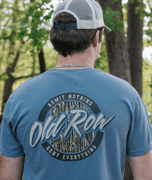 Old Row Camo Circle Logo Tee
