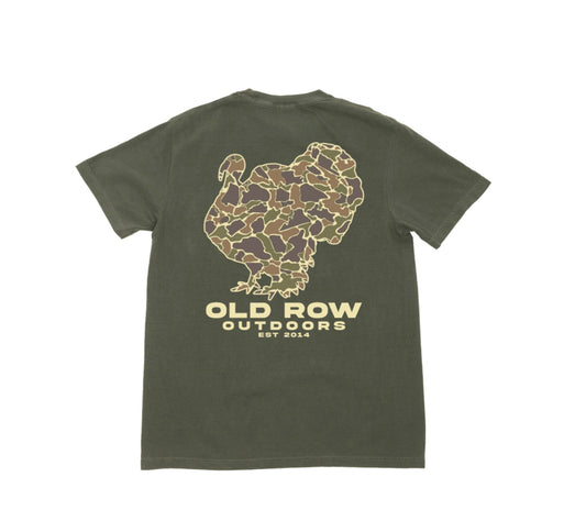 Old Row Camo Turkey Tee