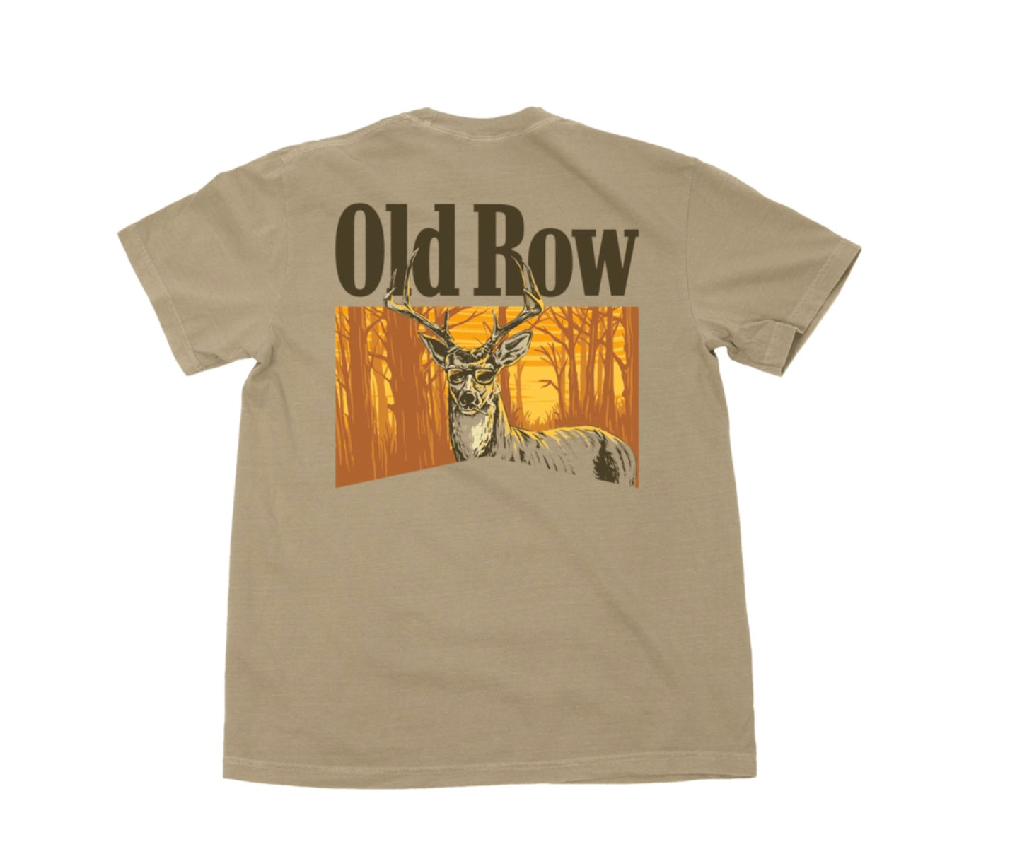 Old Row Smoking Buck Tee