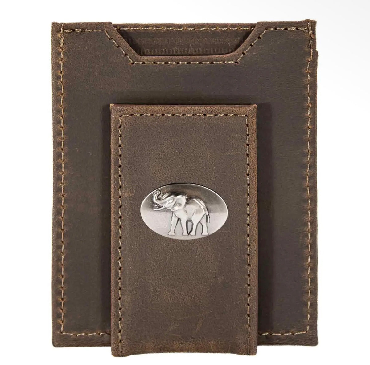 Alabama Crimson Tide Collegiate Magnetic Leather Wallet - Big Al