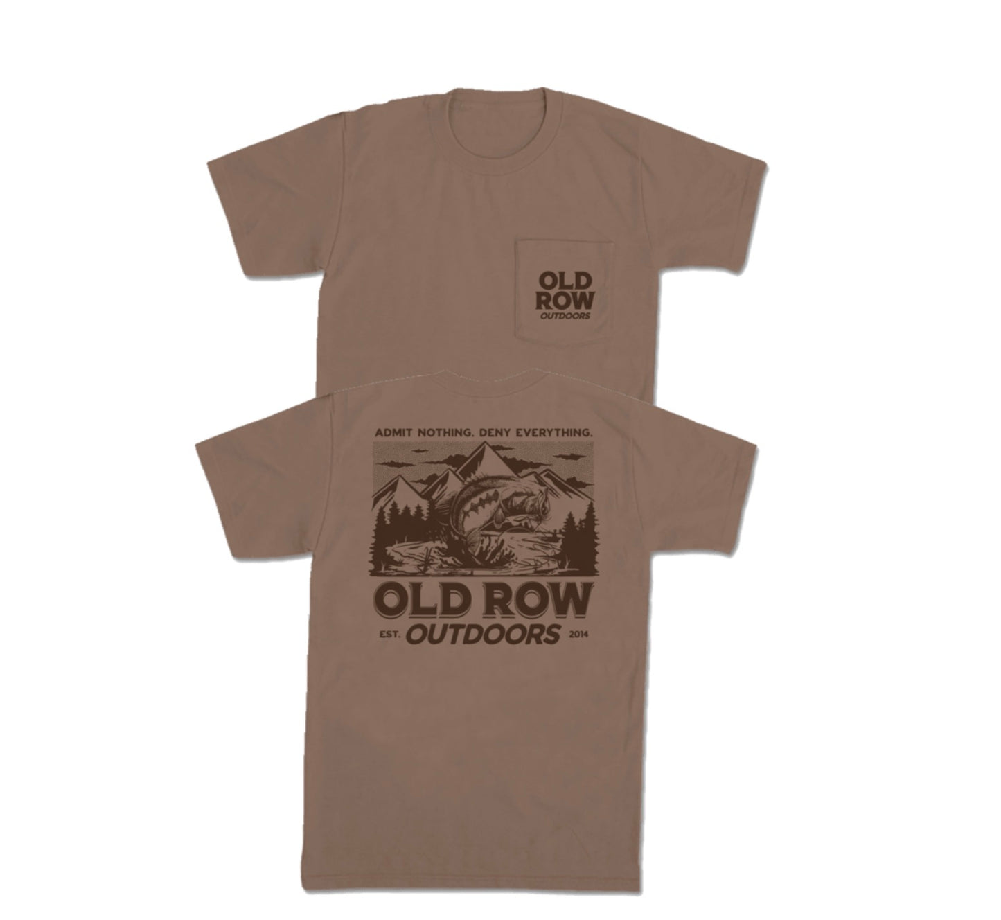 Old Row Bass Mountain Tee