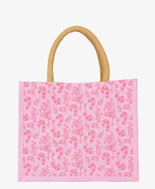 Candy Cane Wonders Gift Tote